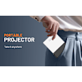 Pikkukuva 3 / 4: Minikokoinen projektori, LED-mobiilivideoprojektori Full HD -kotiteatteri, ulkokäyttöön