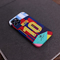 Miniatyrbilde 2 av 4: Barcelona Messi Karriere Jersey Sydd iPhone78xsmaxr 6s11 12proplus Telefonveske For iPhone 12 Pro Max
