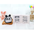 Miniatyrbild 3 av 4: Väckarklocka för barn, analog väckarklocka, Panda Mini Tickless väckarklocka med högt larm, batteri