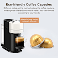 Miniatyrbild 4 av 5: Set 80ML/40ML/150ML/230ML Kaffe Kapsel Skal DIY Återanvändbar Kaffe Kapsel Kopp för Nespresso Vertuo 230 ml