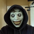 Pikkukuva 3 / 5: Pelottava Halloween-naamio Hymyilevät demonit Kauhunaamiot Paha A1