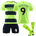 Pikkukuva 1 / 2: 22 Manchester-paita 2 Vieras NO. 9 Halland neuletakkisetti W #M
