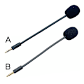 Miniatyrbilde 3 av 5: Erstatningsmikrofon for spill for ElectraV2/Kaira Pro hodesett - Avtakbar mikrofon Razer Electra V2