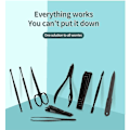 Miniatyrbild 3 av 5: Nagelklippare Professionell set Nagelvård set