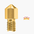 Miniatyrbilde 4 av 8: 25 stk 0,4 mm Ender 3 dyse MK8 3D-skriver ekstruderdyse