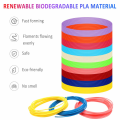 Pikkukuva 2 / 5: 3D-kynän PLA-filamentti 1,75 mm 3D-tulostuskynän filamentti 20 väriä 3D-kynän filamenttitäyttö lapsille 3D-kynän filamentti piirtämiseen 5 m rullalta Lefou