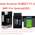 Miniatyrbild 3 av 5: OBD2 WIFI ELM327 V 1.5 Scanner för iPhone IOS / Android Kodläsare Diagnostikverktyg