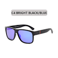 Miniatyrbillede 1 af 5: Polaroid Solbriller Unisex Firkantede Vintage Solbriller Berømt Mærke Polariseret Solbriller Retro Feminino til Kvinder Mænd 4009C4 4009C4 Polarized