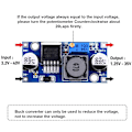 Miniatyrbillede 4 af 9: 6 stk. LM2596 DC til DC højeffektiv spændingsregulator 3.0-40V til 1.25-35V Buck Converter DIY strømforsyning trin-ned modul