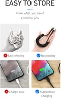 Miniatyrbilde 2 av 5: Spiral USB Type-C-kabel, USB-spiralfjærkabel USB Type-C