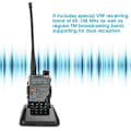 Pikkukuva 3 / 4: HURRISE Walkie Talkie Professional Dual Band Video Car Walkie Talkie Two Way Radio EU Plug