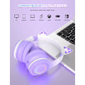 Miniatyrbilde 5 av 5: (Lilla) Bluetooth-hodetelefoner for barn med 85/95dB volumkontroll for smarttelefon, iPad, nettbrett, Kindle, stereohodetelefoner for barn til skolen