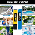 Miniatyrbillede 3 af 7: 2 stk. PH og TDS meter combo pH meter og TDS, EC, temperatur