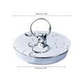 Miniatyrbild 10 av 11: Badkarspropp i Rostfritt Stål Handfat Badkarspropp Kåpor Universal Avloppspropp null - C 0.06