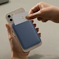 Miniatyrbillede 4 af 5: 1 stk Magnetisk Pungetui til Apple MagSafe, Strækbar Stof Mobiltelefon Kort Holder til Bagsiden af Telefonen som Pung Stick On F...