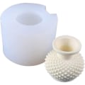 Miniatyrbillede 1 af 5: Silikoneform, 3D blomster vase epoxyharpiksform til