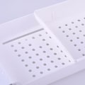 Miniatyrbilde 5 av 5: Badekarhylle Caddy Dusj Utvidbar Holder Oppbevaring Tr