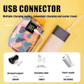 Pikkukuva 2 / 5: USB-ladattava kannettava vauvan tuttipullon lämmitin sininen