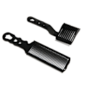 Miniatyrbillede 3 af 5: Barber Fade Kamme Hårklippning Kam Buet Kam