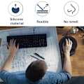 Miniatyrbillede 4 af 8: Håndledsstøtte i memory foam til mus og tastatur, skridsikker