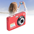 Miniatyrbilde 1 av 9: 4K 48MP Digitalkamera Anti Shake 8X Zoom Digitalkamera med 2,7 tommers LCD-skjerm C3 48 Rød