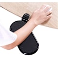 Miniatyrbillede 1 af 5: Ergonomisk skrivebordsarmlæn Støttearmlæn Pad Roterende håndledsstøtteholder (Sort)