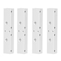 Miniatyrbilde 2 av 5: MK8 3D-skrivertilbehør - 4 stk. aluminiumsvarmeblokk med 2-dyse fast sete