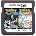 Miniatyrbild 1 av 2: Videospelkassett Nds Spelkonsolkort Ds 2ds 3ds Guld Soul Silver Black White 2 In 1 - 2
