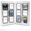 Miniatyrbild 4 av 5: 28-i-1 PP Plastförvaringslåda för 3DS DSL DSI LL Videospel Svart