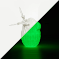 Miniatyrbillede 3 af 5: 3D-trykt flyvende drageæg sæt ornament charmerende mode dekorativ model til dreng pige kvinder mænd Yellow