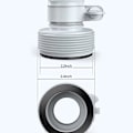 Miniatyrbillede 4 af 5: Sæt til Intex swimmingpool slange adapter Udskiftningsslange Swimmingpool slange filter Pumpe slange fittings