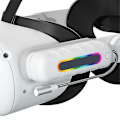 Miniatyrbilde 1 av 5: Kompatibel med Oculus/Meta Quest 2 og Quest, Elite Strap-lader, 5000 mAh hurtig lading og utvidet batteri i 2 timer [kk]