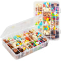 Miniatyrbillede 1 af 8: Snackboks med 24 rum, 2 transparente plader med låg til R[qb] 24 compartments