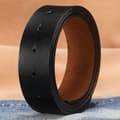 Ægte læderbælte uden spænde [BT} 01 Black 3.8cm