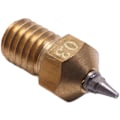 Miniatyrbillede 5 af 5: 3 stk./sæt 3D-printerdel 0,2 mm 0,3 mm 0,5 mm Airbrush-dyseadapter-sæt til V6 Hotend 1,75 mm filament