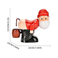 Miniatyrbild 3 av 5: Automatisk Bubbelmaskin för Jul 2023 med Ljus och Musik, Tomte Bubbel Leksak