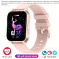 Miniatyrbillede 1 af 8: Smart Watch, 1,69 tommer Full Touchscreen Smartwatch, Fitness Tracker, Vandtæt Skridttæller Ur