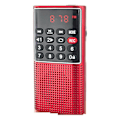 Miniatyrbild 1 av 5: Liten bärbar radio, uppladdningsbar bärbar radio med inspelning