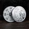 Miniatyrbilde 1 av 5: Gull Sølv Drage Mynter Lykke Fugl Minnemynt Gull Co Silver