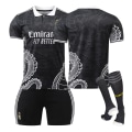 Miniatyrbild 1 av 2: 23-24 Real Madrid fotbollströja drake mönster version barn och vuxna set sport laguniform utan nummer no number 16
