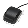 Miniatyrbillede 5 af 10: Fakra MFD2 GPS-antenne til køretøjer - Hjælper GPS med at få et stærkt signal med magnetisk adsorption - Lav støjfigur - Vandtæt