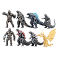 Miniatyrbilde 1 av 5: Nytt produkt 2024 Ny Godzilla Vs Kong 22 stiler modell Anime figur Mechagodzilla Dinosaur Action figur Samleobjekt modell dukke Barn leker gaver
