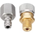 Miniatyrbilde 2 av 5: 1/8 BSP Hurtigkoblingsbeslag Ladeadaptersett, Rustfritt Stål PCP Luftlading Qu-WELLNGS 0