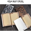 Miniatyrbillede 3 af 5: 3D-drage-relief-dagbog-skrive-notesbog, hardcover DND-dagbog håndlavet daglig notesbog rejsedagbog, RPG-tilbehør gave til DMs&D&D-spillere