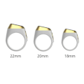 Miniatyrbilde 3 av 5: Vanntett Iqibla Zikr 1 Tasbih Smart Ring For Muslimer Tally Tasbeeh Teller Black 18MM