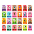24 stk. Mini Spillkort Videokassett Samling Animal Crossing Passer for Switch [BT]