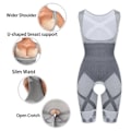 Pikkukuva 4 / 5: Naisten muotoilualusvaatteet Naisten vartalonmuotoilija HARMAA L-XL Harmaa Grey L-XL