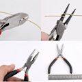 Miniatyrbilde 2 av 5: 5 stk smykker tang smykker runde tang DIY verktøy for elektrisk og snekring, DIY smykker making (små)