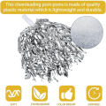 Miniatyrbild 5 av 5: 12-pack Cheerleader Pompoms (Blandade färger) Flickor Fluffy med metall