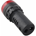 Miniatyrbillede 3 af 3: Ad16–22SM LED Buzzer Alarm Signal Blinklys Advarselslys DC 12V 20mA 22mm Diameter